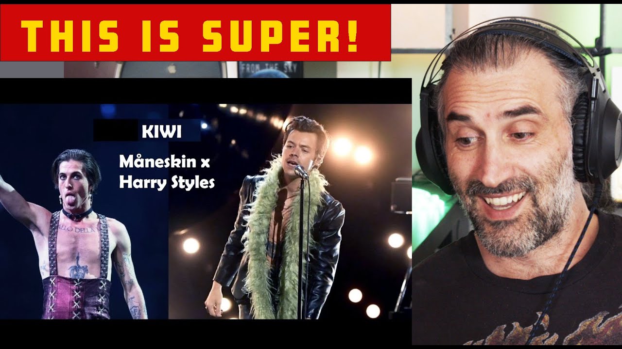 Kiwi (Harry Styles cover) - MÅNESKIN - Ronquière Festival - Belgium -  reaction (Ita/eng)