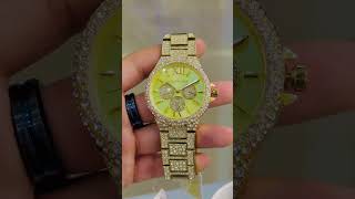 Oversized Camille Pav Goldtone Watch michaelkors shorts reels