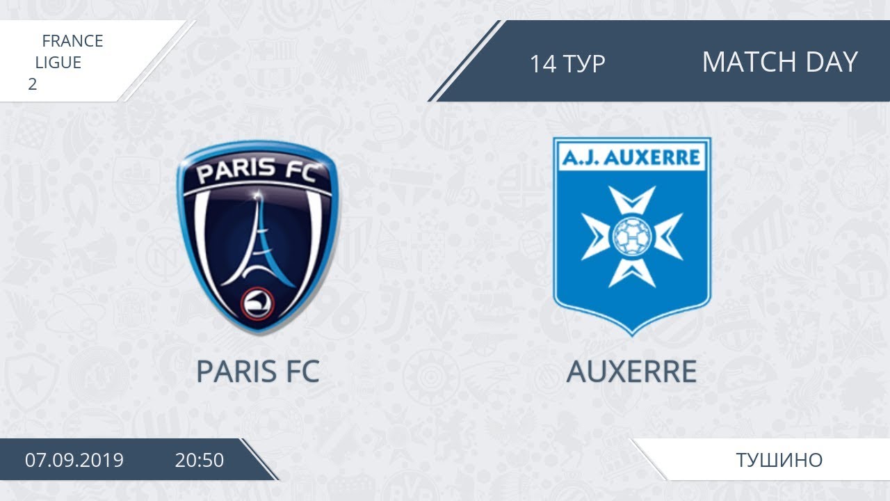 AFL19. France. Ligue 2. Day 14. Paris FC - Auxerre.