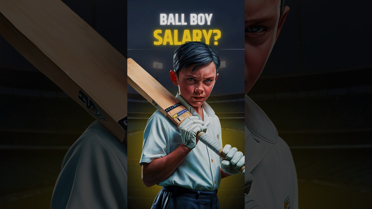 The Surprising Salary of a Cricket Ball Boy💸 
