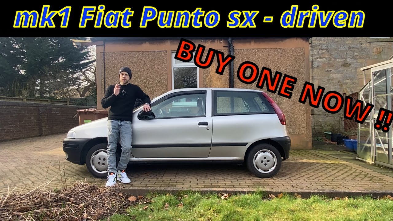 FIAT PUNTO 55 sx mk1 Review - retro Italian supermini driven