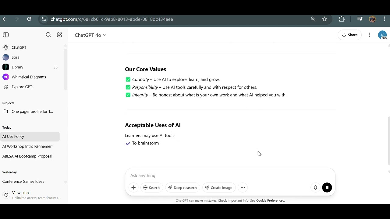 Using ChatGPT to create a School Policy - YouTube