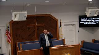 "2 Corinthians 12:11-15 Paul's Truth" (Pastor Dustin Hughes) 09/06/2026