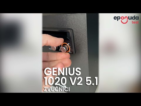 Genius SW-5.1 1020 v2 5.1 test - najjeftiniji 5.1 zvučnici