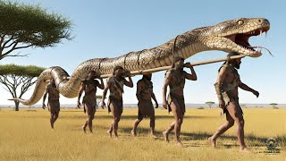 Life Million Years Ago |  Prehistoric Python Snake | Hominid History World