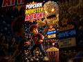 Hero H vs POPCORN MONSTER😱| #cartoon #scifi