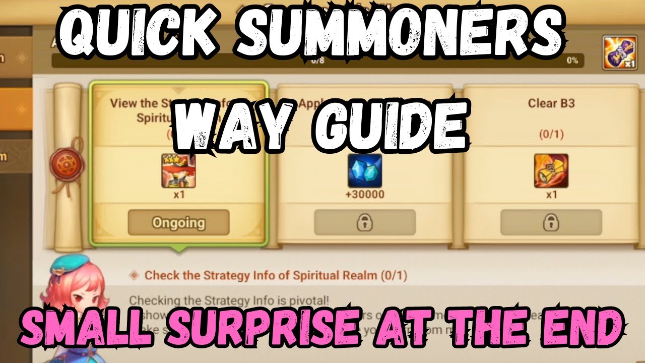 Summoner's Way Quest: Spiritual Realm Challenge Guide