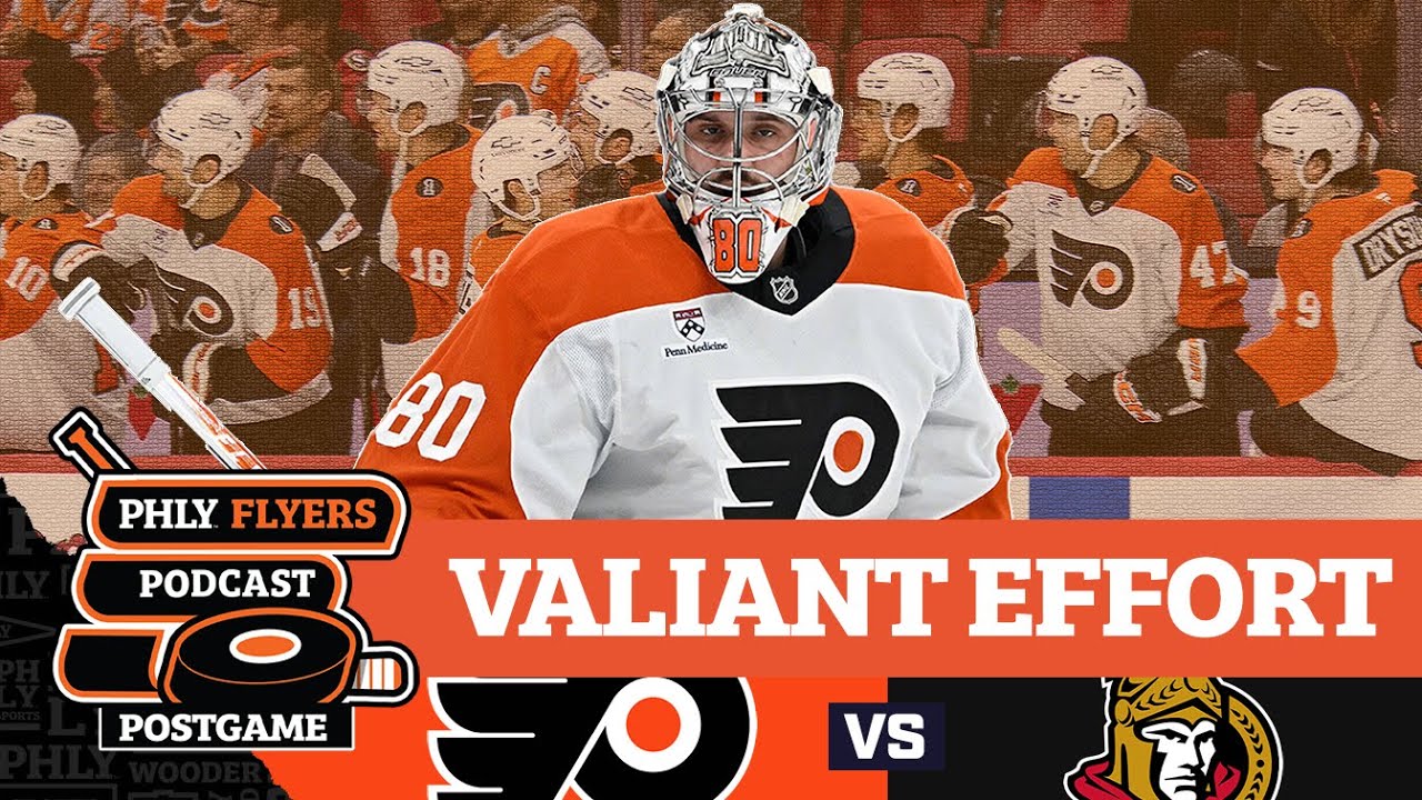Dan Vladar gives Flyers a chance, but lack of offense dooms Philly