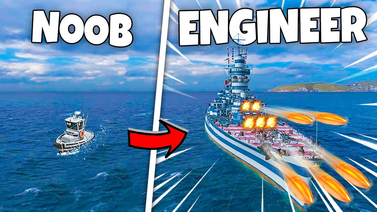 OVER-ENGINEERING HUGE BATTLESHIPS to defend the motherland!