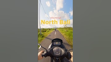 DJI Osmo Action 4 | Riding Through North Bali | Cinematic (Settings in Description)