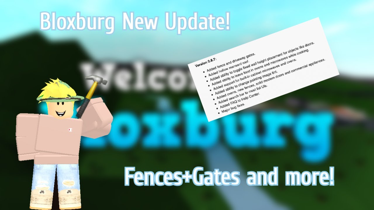 When is bloxburgs next update 2022