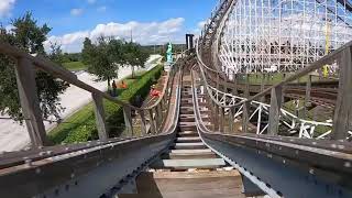 GCI Steel Track Prototype FIRST LOOK POV
GCI steel track prototype on White Lightning Roller coaster At Fun Spot Orlando GCI Steel Track Prototype FIRST LOOK POV
