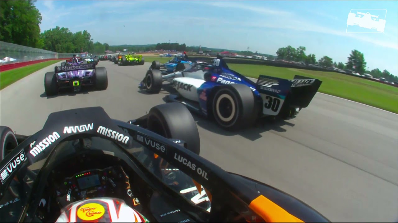 インディーカー第10戦 ミド オハイオ ホンダのオンボード映像 気になる無料動画