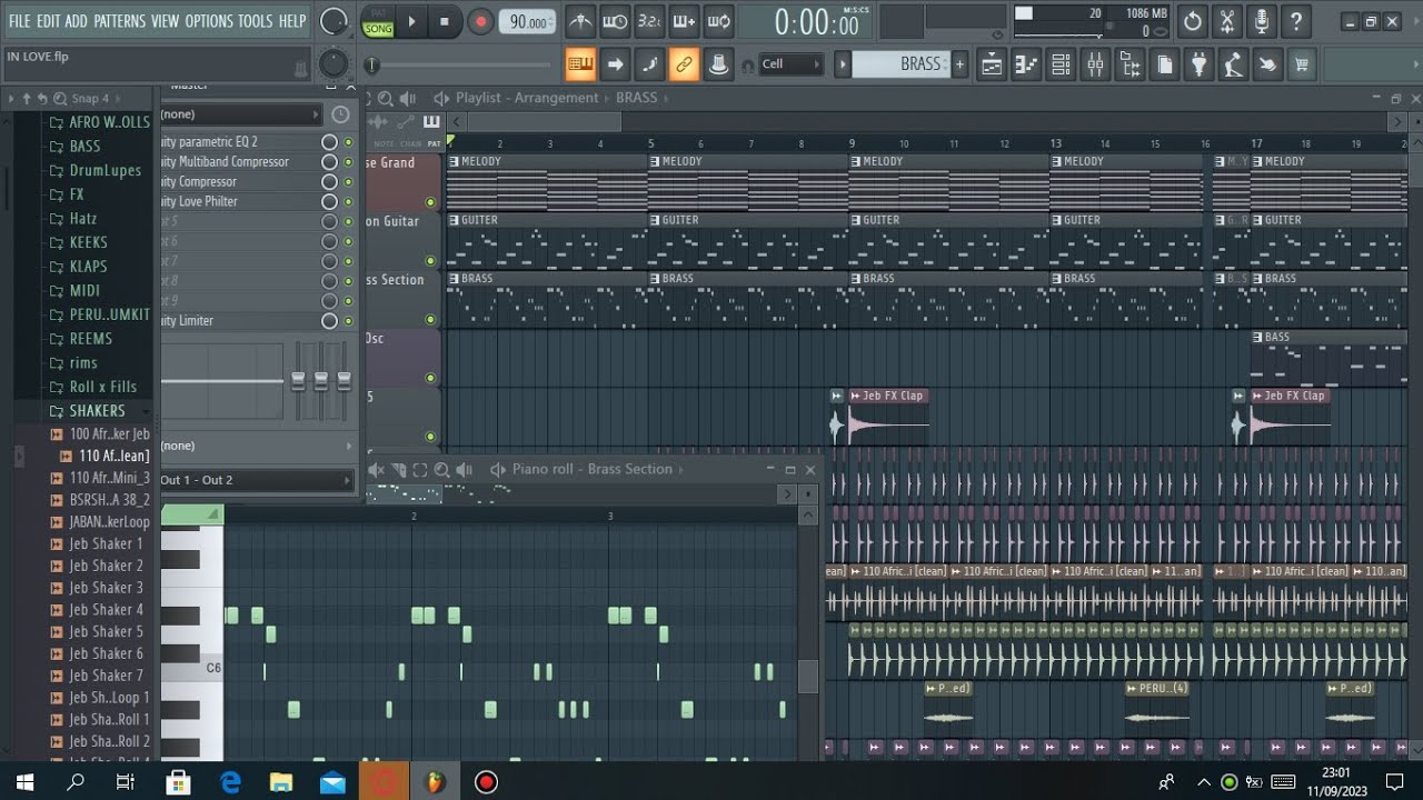 ZOUK BONGO BEAT FL STUDIO BEGINNERS TUTORIAL FROM SCRATCH. SIMPLE BONGO