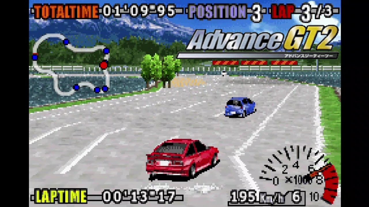 未使用 期間限定 アドバンスGT2 Advance GT2 - GBA Gameplay - YouTube