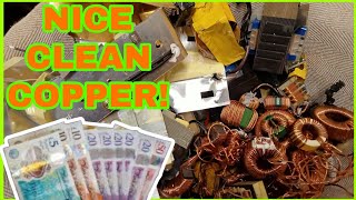 CASH IN YOUR COPPER: SCRAPPING AC UNITS & ADAPTERS FOR PROFIT #scrapmetal #copper