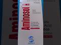 Indications of Aminosol #druginformation #automobile #foodhygiene