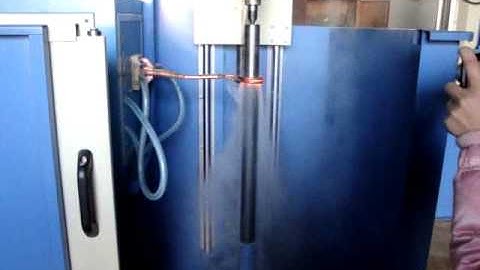 Induction heating machine for shaft quenching output power 120KW