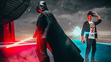 I FOUGHT VADER!!!! Vader Immortal EPISODE 3 Full Gameplay