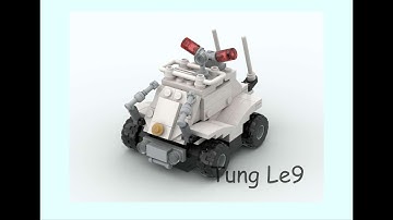Lego Moc Instruction - Patlabor 98 Command Car
