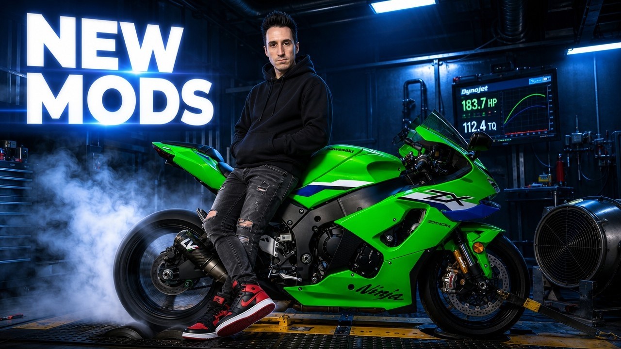 The ZX-10R Looks COMPLETELY Different Now! - YouTube
