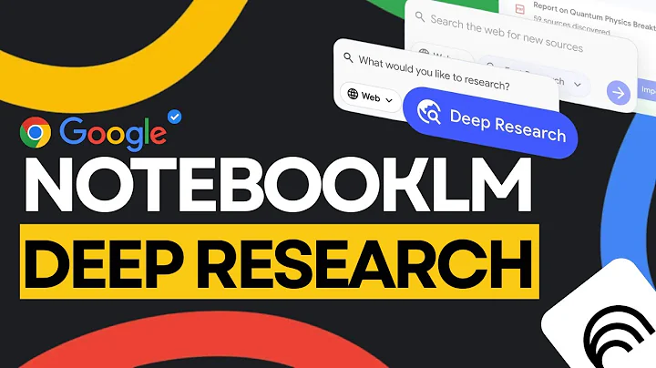 Google NotebookLM: Deep Research Is LIVE (Huge Update!)