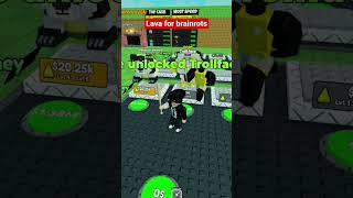 lets save the brainrots from lava #brainrots #escape tsunami for brainrots