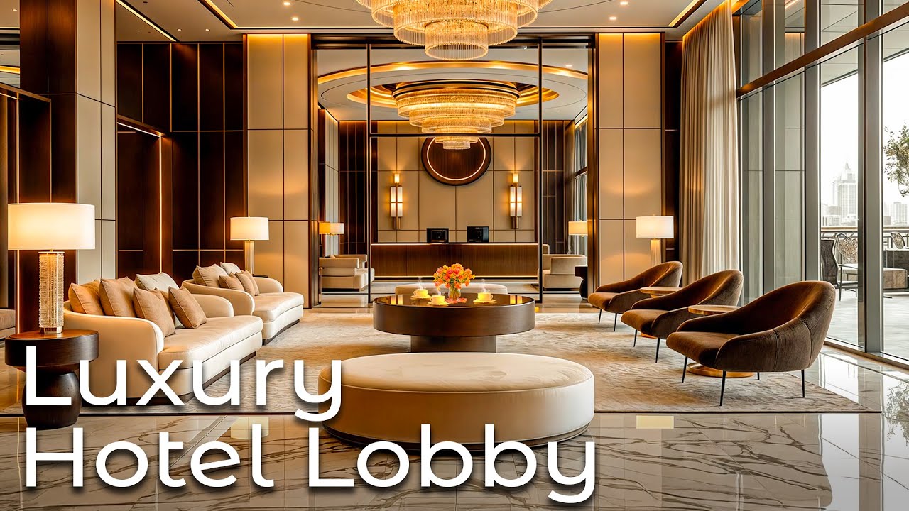 Luxury Hotel Lobby Music - Tender Jazz Saxophone Instrumental & Calm ...
