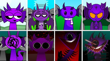 Incredibox - Sprunki but ONLY DURPLE in ALL Different Mods