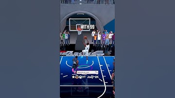 Guard Build on NBA 2K25 with 99 Speed #nba2k25 #2k25 #2k