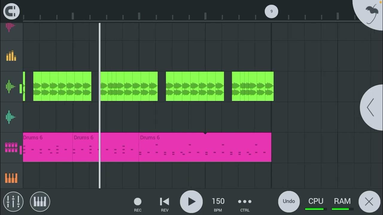 Fl studio mobile tearout with resampling lol YouTube
