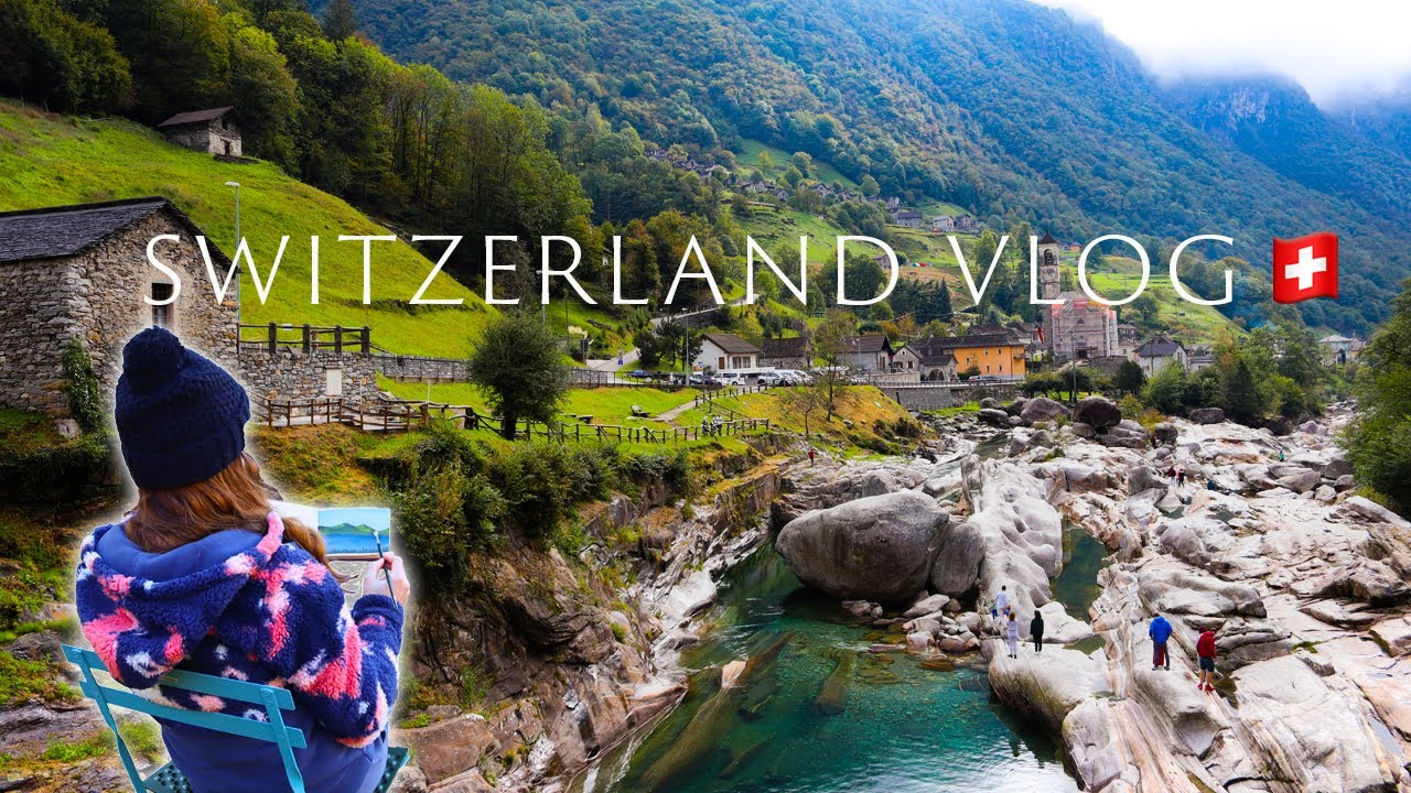 Art Retreat in the Swiss Alps⛰️ Ticino Art & Travel Vlog