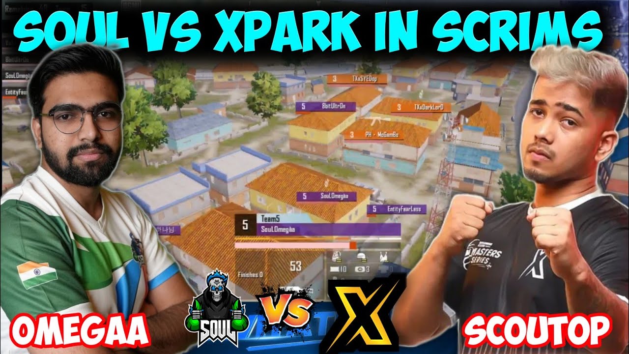 TEAM SOUL VS TEAM XPARK 4V4 FIGHT IN SCRIMS 🚀 OMEGA VS DARKLORD | TEAM ...
