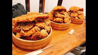 【大食い】揚げ物丼（5kg）大食いチャレンジwithなべちゃん「前編」【MAX鈴木】【マックス鈴木】