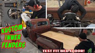 Download Lagu Building inner bed fenders and a box floor for the 1948 Mercury Pickup! MP3