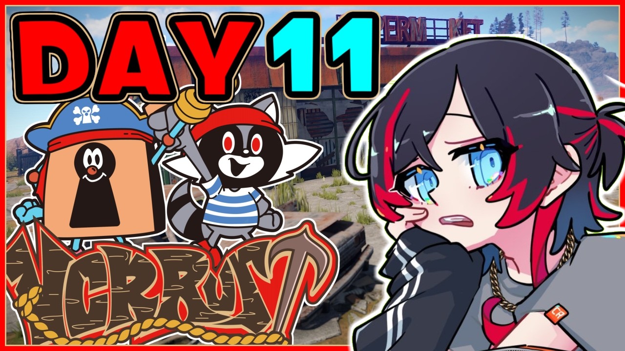【VCR RUST】ヒーラーは遅れてやってくるセカンドシーズン VCR RUST day11【うるか