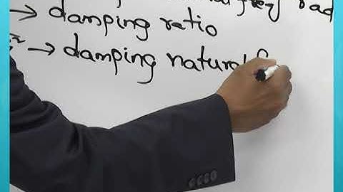 Standard Second Order Systems | Time Response Analysis | Control Systems | GATE |