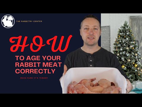 Video: Moet je konijnenvlees laten rijpen?