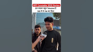 Rpf Constable Analysis today | RPF Constable 2025 Exam Review #rpfconstable #ytshorts