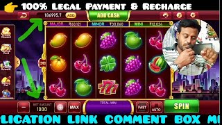 Game of skill 100% legal payment & recharce | happy teen patti Vungo app today | free spin reward  screenshot 3