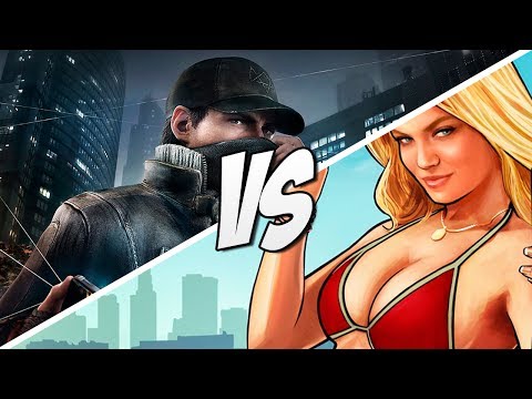 GTA 5 VS Watch Dogs Map! Watch Dogs Map VS Grand Theft Auto 5 Map! (GTA V)