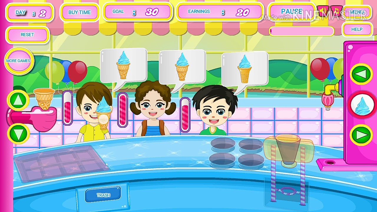 Lilililo bermain game jualan ice cream bersama Mama YouTube Lilililo bermain game jualan ice cream bersama Mama YouTube