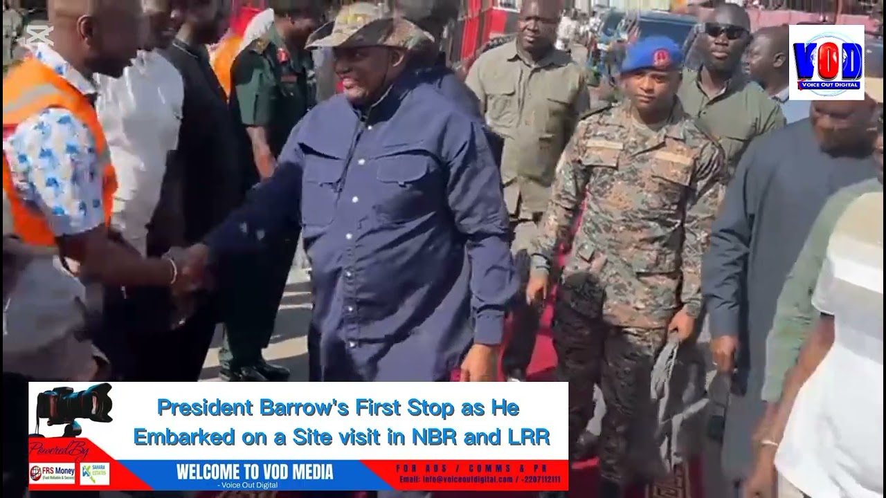 President Barrow Site Visits in NBR and LRR 