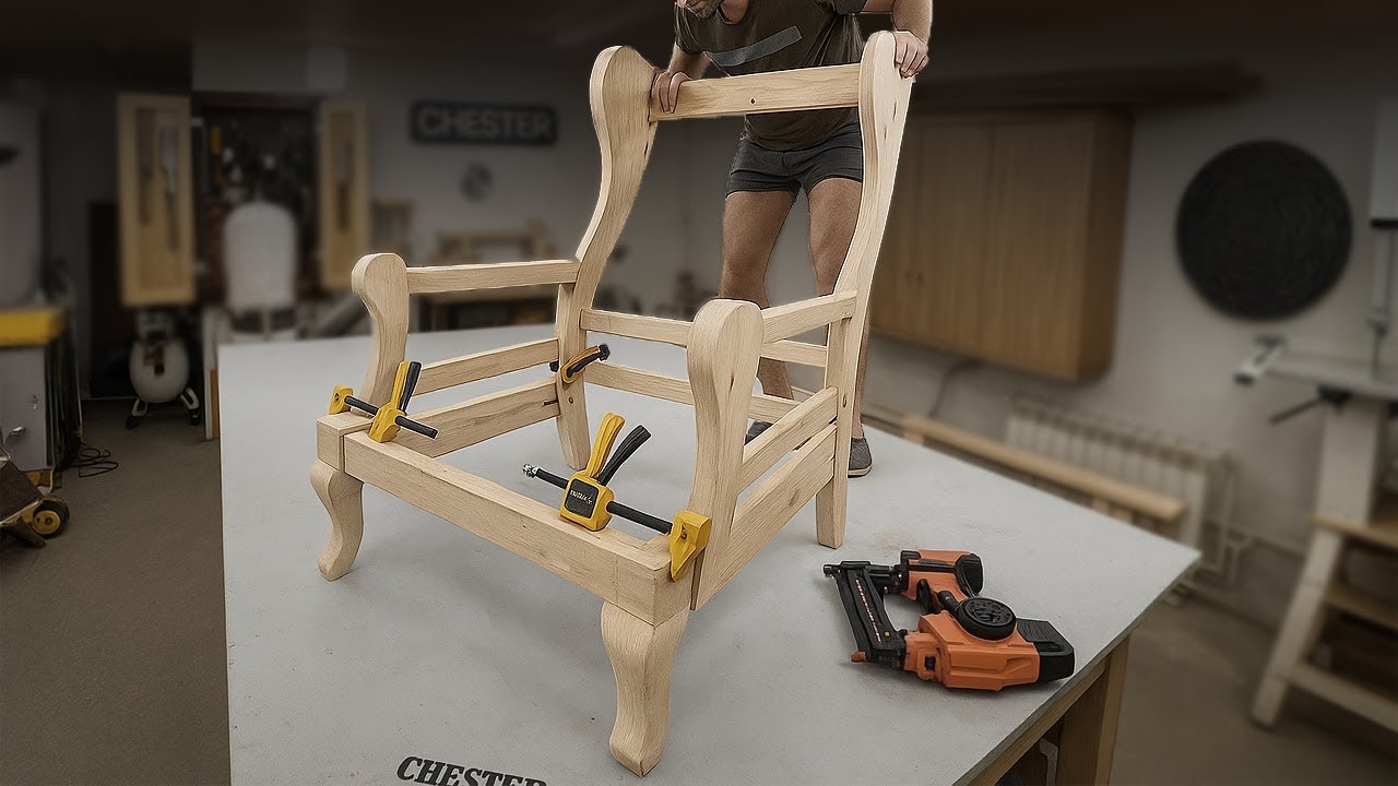 Пошаговое изготовление кресла CHEST'ER