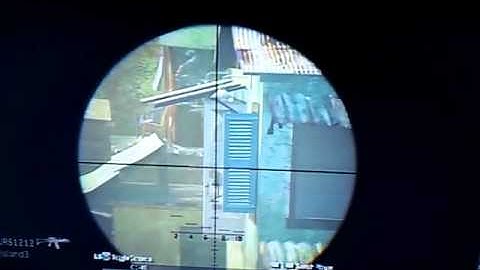 6 kill streak on modern warfare 3 with sniper