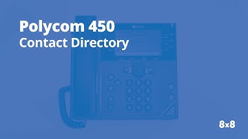 Polycom 450 Contact Directory