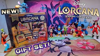 NEW GIFT SET UNBOXING! Disney Lorcana TCG!