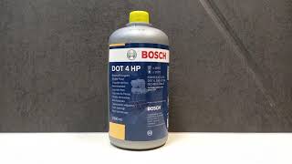 Тормозная жидкость Bosch HP DOT-4 1 литр.