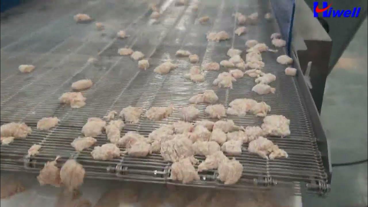 chicken popcorn/strips/zingers multi drum breader coating machine