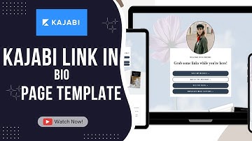 3 Kajabi Link in Bio Page | Bio Link Page | Kajabi Landing Page